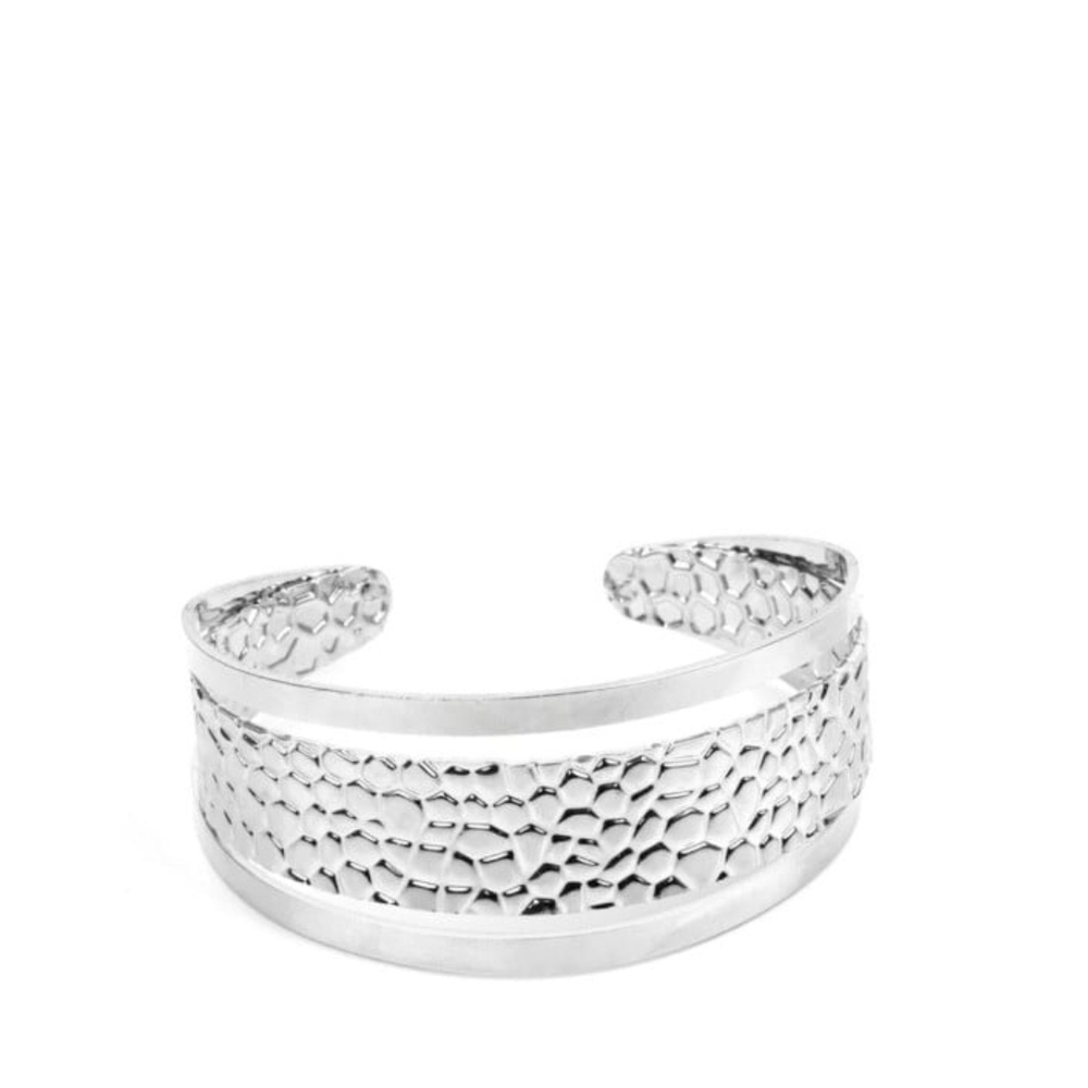 Paparazzi Silver Minimalist Bracelet Jungle Jingle Fashion Jewerly